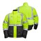 Mobile Warming Men's Hi Viz Yellow/Black Heated Jacket, 2X, 7.4V MWJ19M04-10-06